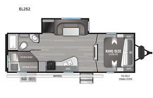2022 Cruiser Embrace EL252 RV rental photo 3