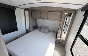 The ⁠Keystone Outback 340BH luxury travel trailer