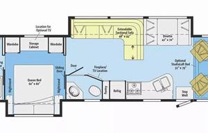 A8 Sunstar comfy/ Sleeps 7- StarLink & King Suite