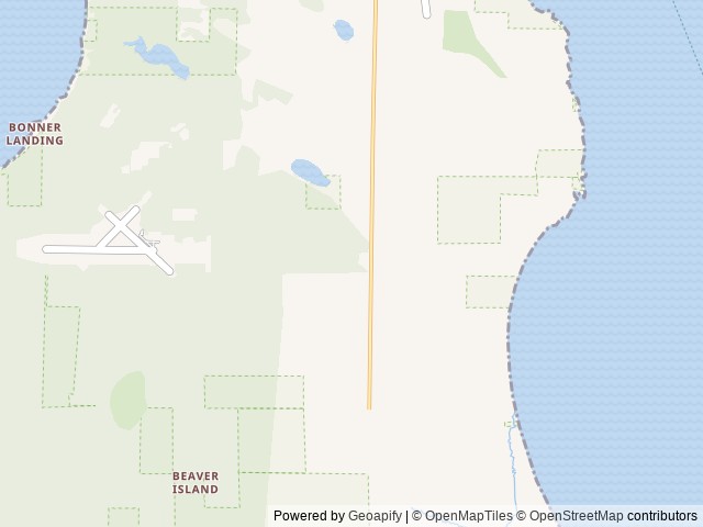 Map of Beaver Island Retreat location at Beaver Island, MI, United States