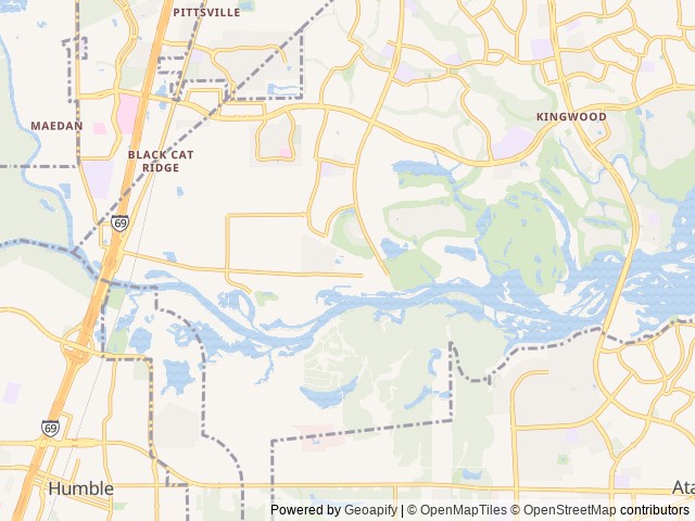Map for Premium Glamping Airstream Basecamp 20X near Houston, TX