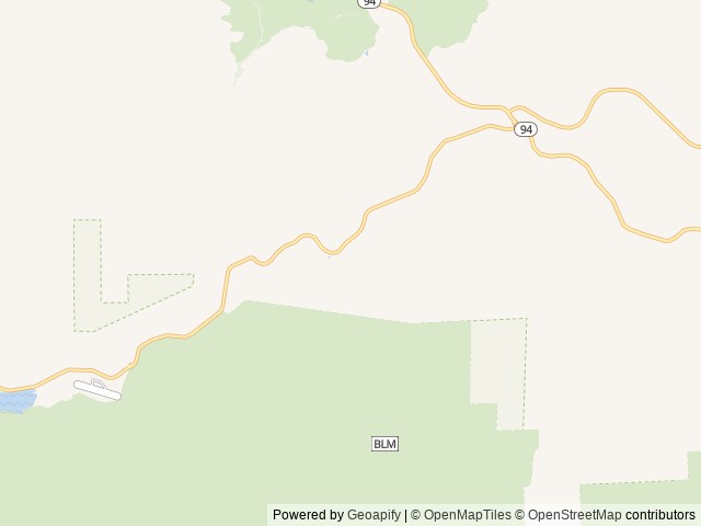 Map of Thousand Trails Pio Pico location at Jamul, CA, United States