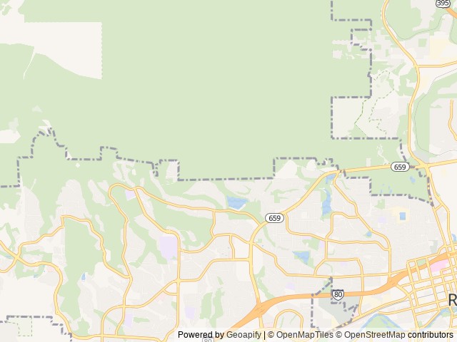 Map for 2022 Imperial Outdoors XploreRV  X22 near Reno, CA