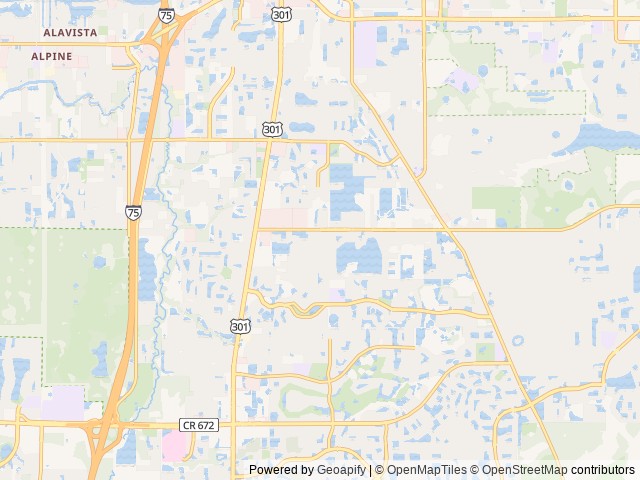 Map for Modern Weekend Wanderer near Riverview, FL