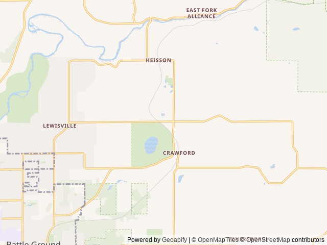 Map for 2019 Starcraft Autumn Ridge Outfitter 26BHS near Battle Ground, WA