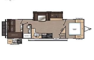 Catalina 2 bedrooms/ bunk room Sleeps 8 light w