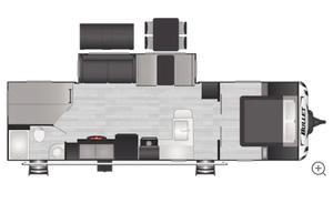 2024 Bullet Crossfire Double Axle 2290BHWE RV rental photo 2