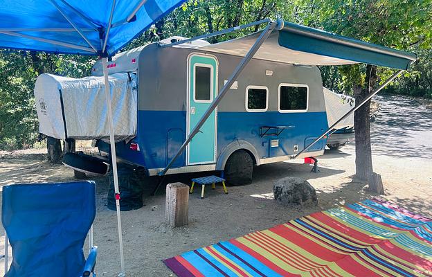 Retro Vintage Hybrid Trailer +Extras Delivery Only