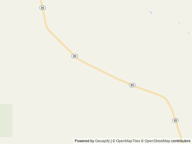 Map of Burney Falls / Hat Creek KOA Holiday location at Hat Creek, CA, United States