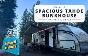 Spacious Tahoe Bunkhouse *Festival-Friendly