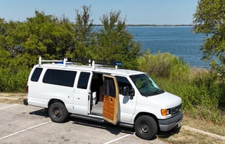 Stealthy Work Van Holds Suprising Comfort Inside