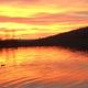 Late Season Sunrise from Lebanon Reservoir Campground