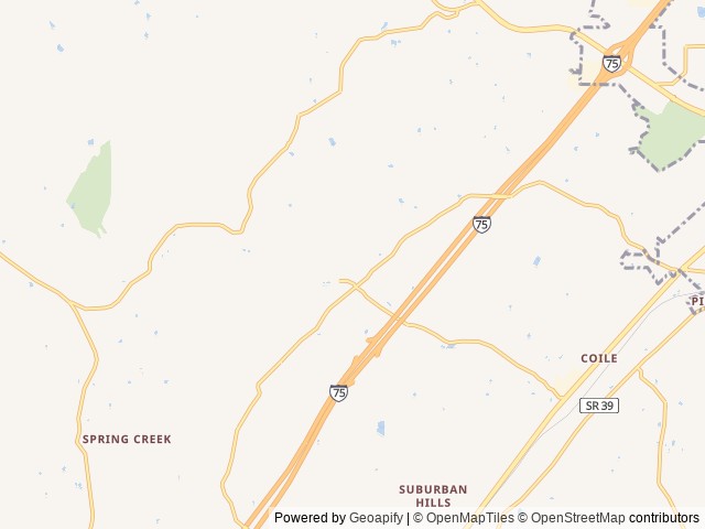 Map for 2021 Keystone RV Springdale 280BH near Athens, TN