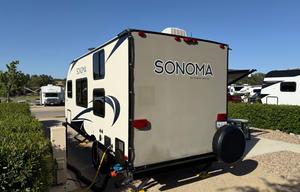 Cozy, comfy travel trailer
