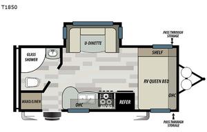 2020 Forest River RV EVO T1850