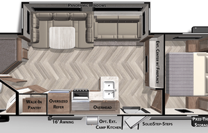 2020 Forest River RV Wildwood X-Lite 263BHXL