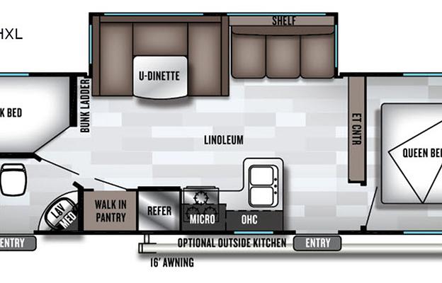 2020 Forest River RV Salem Cruise Lite 263BHXL