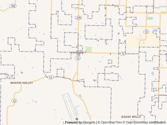Map for 2023 Heartland Mallard M33 near Bentonville, MO