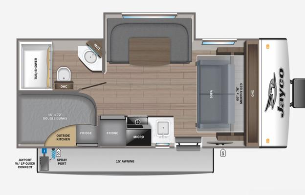 2024 Jayco Jay Feather Micro, Sleeps 5 adults