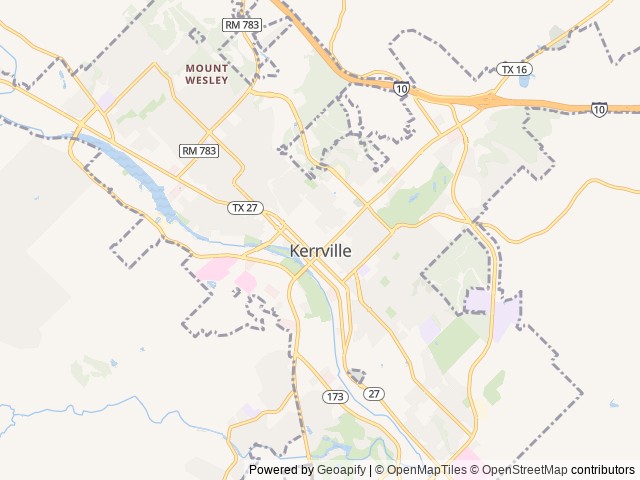 Map of Yogi Bear's Jellystone Park™ Camp-Resort: Guadalupe River location at Kerrville, TX, United States