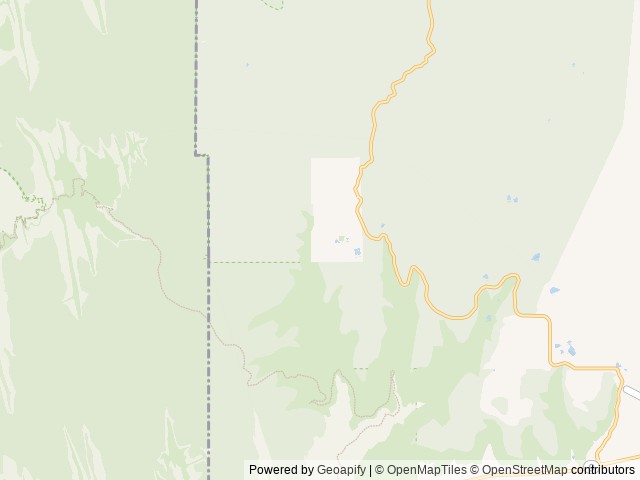 Map of Zion Ponderosa location at Orderville, UT, United States
