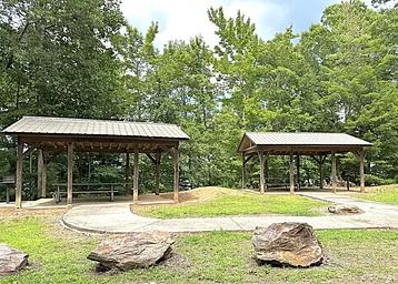 DAMSITE DAY USE AREA SHELTERS