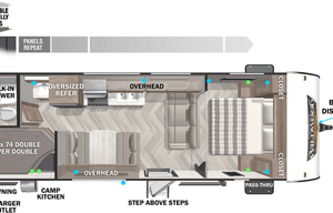 2021 Forest River RV Wildwood X-Lite 261BHXL