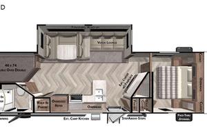 2021 Forest River RV Wildwood 26DBUD