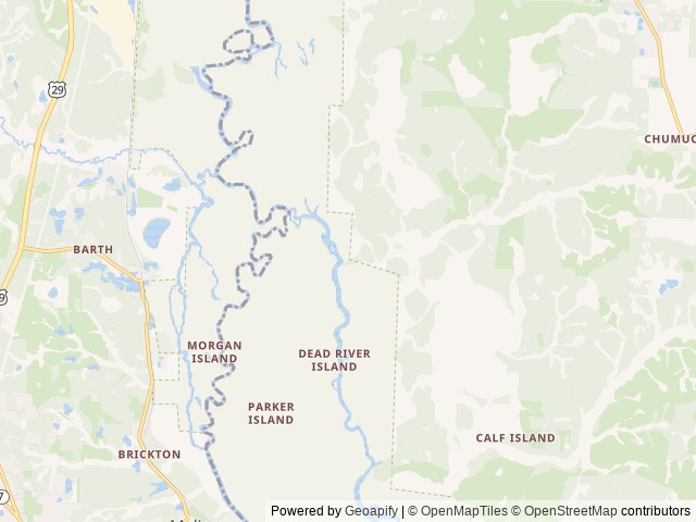 Map of Keyser Landing location at Chumuckla, FL, United States