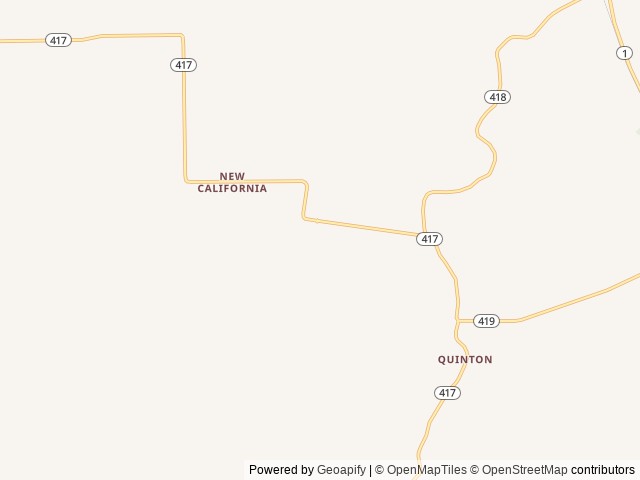 Map for 2019 Keystone RV Hideout Single Axle 179LHS near Batchelor, LA