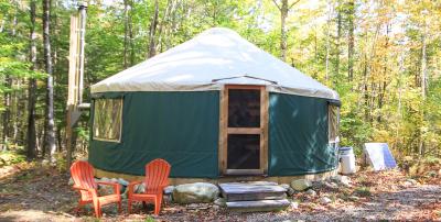 Maine Forest Yurts