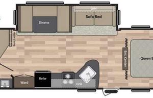 28' SUMMERLAND SLEEPS 10 COMES FULLY STOCKED