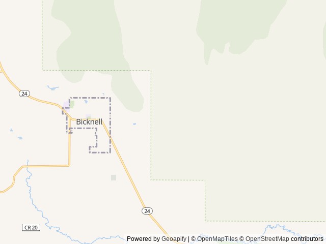 Map of Sunglow Campground location at Loa, UT, United States
