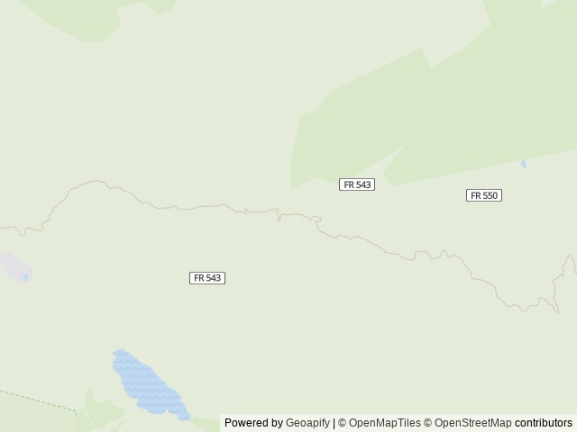 Map of Meadows Group Campground location at Pine, CO, United States