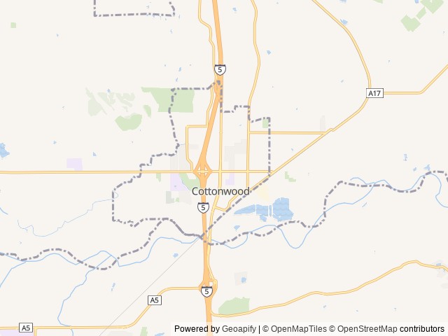 Map for Wolf Pack Toyhauler near Cottonwood, CA