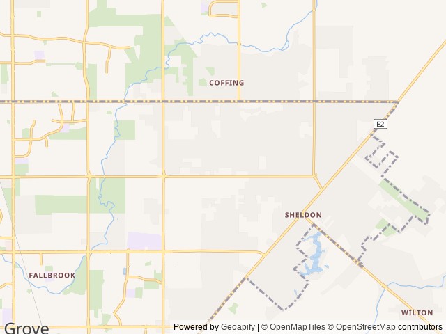 Map for "Mighty Mikasa" 2023 Grand Design Image 2910BH near Elk Grove, CA