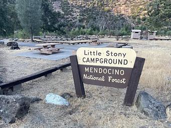 Little Stony Campground, Mendocino National Forest