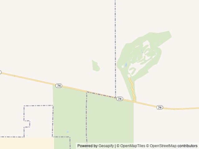 Map of Boulders OHV Staging Area location at Phoenix, AZ, United States