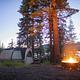 Campfire at Hyatt Lake Campground