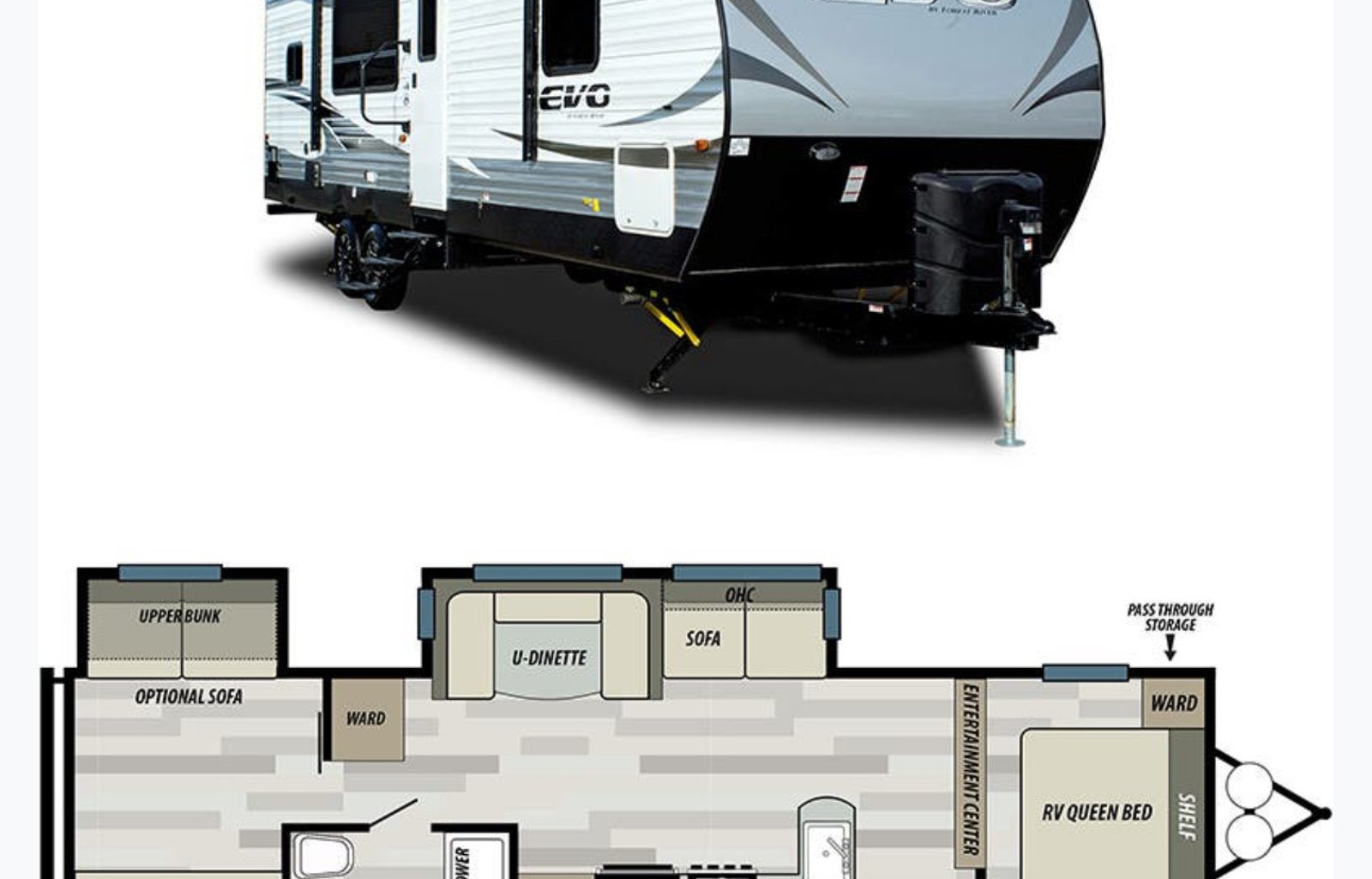 2021 Forest River RV EVO T3250
