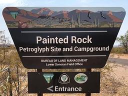 Painted Rock Petroglyph Campground