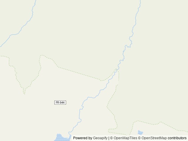 Map of Palisades Horse Camp location at Pagosa Springs, CO, United States