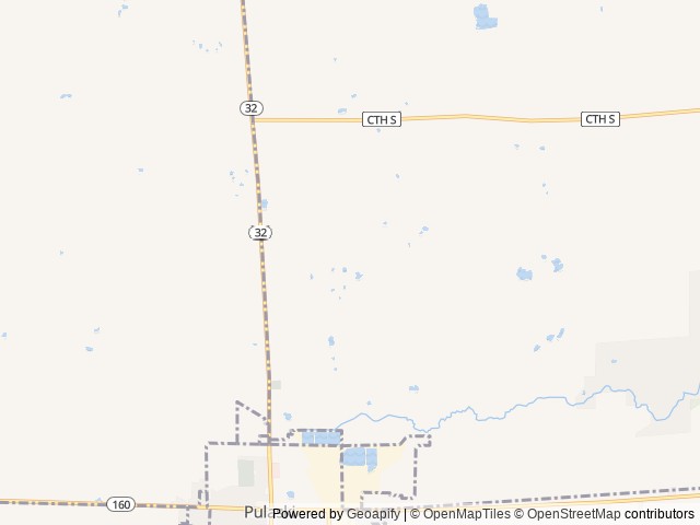 Map for 2015 Forest River RV Cherokee Grey Wolf 26RR near Pulaski, WI
