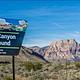 Red Rock Canyon Sign
