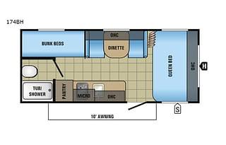 2018 Jayco Jay Flight SLX 174BH - Fully Stocked