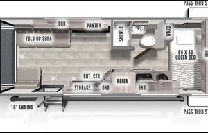 2021 Forest River RV IBEX 19QTH
