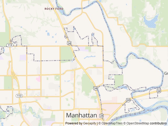 Map for A-Frame Pop-Up Camper near Manhattan, KS