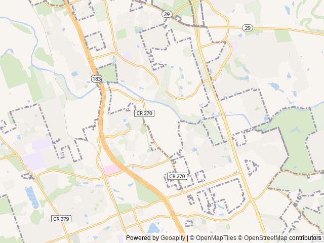 Map of Sunset Ranch RV Park location at Leander, TX, United States