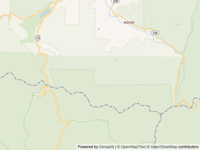 Map of Lake Winfield Scott Recreation Area location at Suches, GA, United States