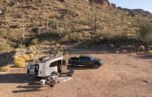 Glamping in an easy-to-use and tow Airstream!